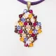 Symphony - Malvina Rhombus S-Purple Suedine - 2